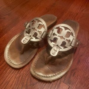 Tory Burch Miller Sandal Gold 5.5